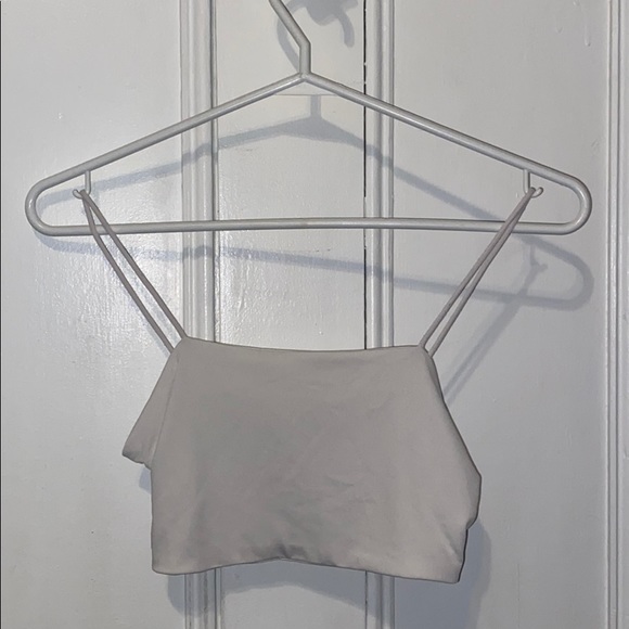 Cropped White Cami - Picture 2 of 2